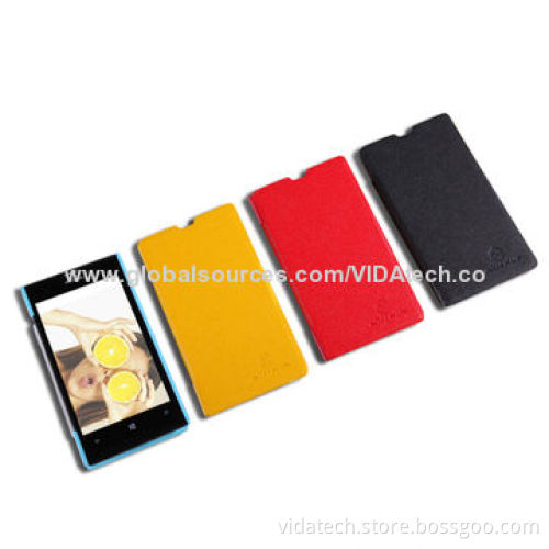 Leather Case for Nokia Lumia 520, Factory